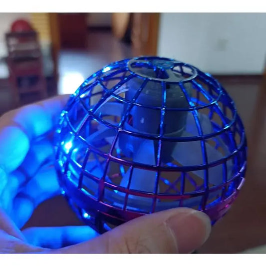 Levitating Induction Flying Ball, Glow Gyro for Fingertip Play, Sports & Outdoor Training Ball